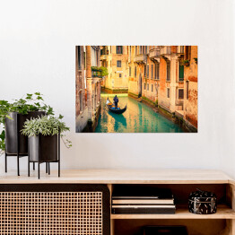 Plakat samoprzylepny Wenecki kanał