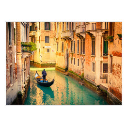 Plakat samoprzylepny Wenecki kanał