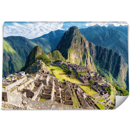 Fototapeta winylowa zmywalna Mach Pichu widok na dawne miasto