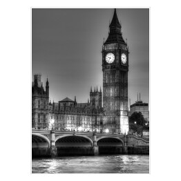 Plakat Londyn Big Ben Krajobraz miejski