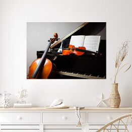 Plakat Muzyka klasyczna - instrumenty