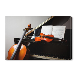 Obraz na płótnie Muzyka klasyczna - instrumenty