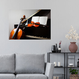 Plakat Muzyka klasyczna - instrumenty