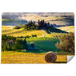 Fototapeta winylowa zmywalna Toskania, krajobraz