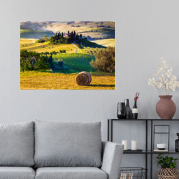 Plakat Toskania, krajobraz