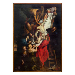 Antwerpia - Podniesienie krzyża autorstwa Rubensa