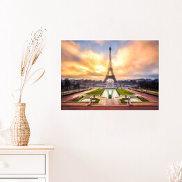 Plakat Wieża Eiffla w Paryżu