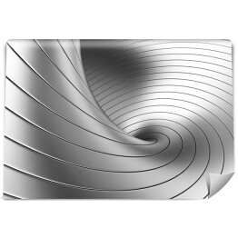 Fototapeta Metalowa spirala 3D
