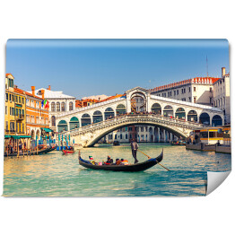Fototapeta samoprzylepna Most Rialto w Wenecji 