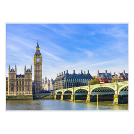 Plakat Most Westminster i Tamiza