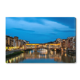 Obraz na płótnie Architektura Ponte Vecchio we Włoszech