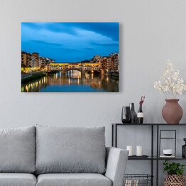 Obraz na płótnie Architektura Ponte Vecchio we Włoszech