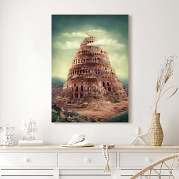 Obraz na płótnie Wieża Babel