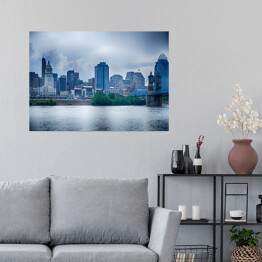 Plakat samoprzylepny Panorama Cincinnati