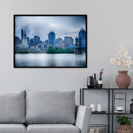 Plakat w ramie Panorama Cincinnati