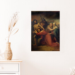 Plakat Brussele - Jezus spotyka swoją matkę