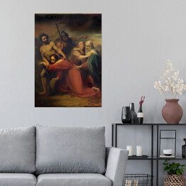 Plakat Brussele - Jezus spotyka swoją matkę