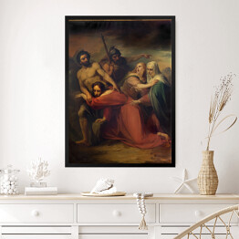 Obraz w ramie Brussele - Jezus spotyka swoją matkę