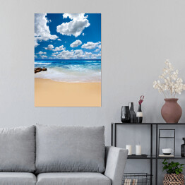 Plakat samoprzylepny Letnia plaża