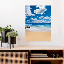 Plakat samoprzylepny Letnia plaża