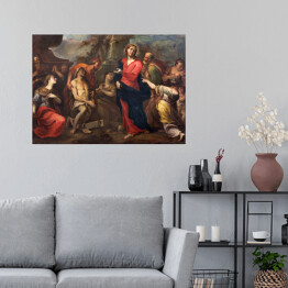 Plakat samoprzylepny Treviso - Zmartwychwstanie Łazarza 