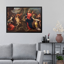 Obraz w ramie Treviso - Zmartwychwstanie Łazarza 