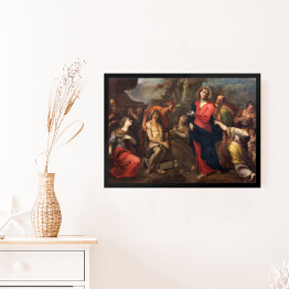Obraz w ramie Treviso - Zmartwychwstanie Łazarza 