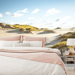 Fototapeta winylowa zmywalna krajobraz pustyni piaszczyste wydmy horyzont 