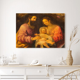 Obraz na płótnie Sewilla - Obraz Świętej Rodziny w kościele Iglesia de la Anunciacion