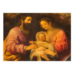 Plakat Sewilla - Obraz Świętej Rodziny w kościele Iglesia de la Anunciacion