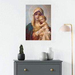 Plakat samoprzylepny Madonna - Matka Boga