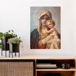 Plakat samoprzylepny Madonna - Matka Boga