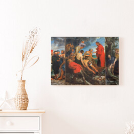 Obraz na płótnie Mechelen - Tryptyk cudów autorstwa Rubensa