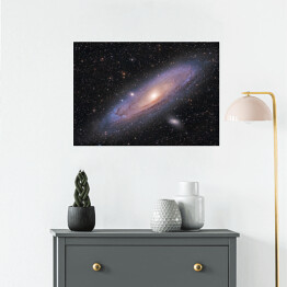 Plakat samoprzylepny Świetlista Galaktyka