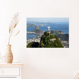 Plakat samoprzylepny Rio de Janeiro - Corcovado