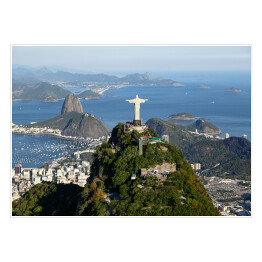 Plakat samoprzylepny Rio de Janeiro - Corcovado
