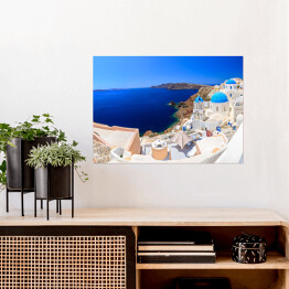 Plakat Grecja - Santorini