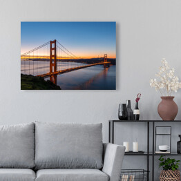 Obraz na płótnie Golden Gate o świcie