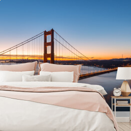 Fototapeta samoprzylepna Golden Gate o świcie