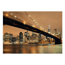 Plakat Przedmieście Manhattanu, Nowy Jork