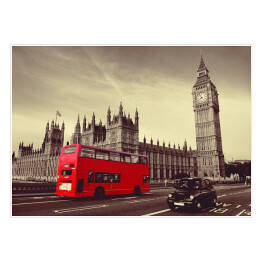 Czerwony autobus w Londynie