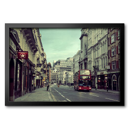 Obraz w ramie Ulica w Londynie