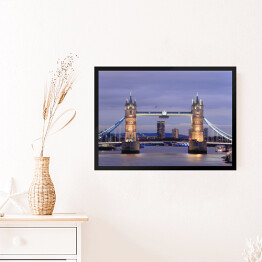 Obraz w ramie Tower Bridge w Londynie