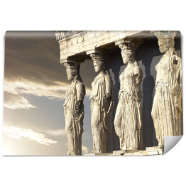 Fototapeta Kariatydy na Akropolu w Atenach, Grecja