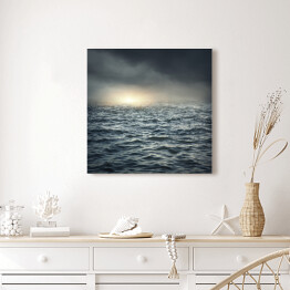 Obraz na płótnie Burzliwe morze