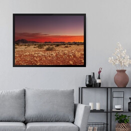 Obraz w ramie Pustynia Kalahari, Namibia