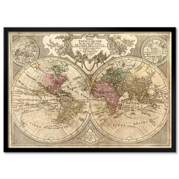 Starodawna mapa świata