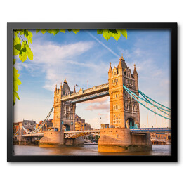 Obraz w ramie Tower Bridge w Londynie