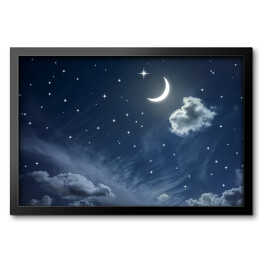 Obraz w ramie Nocne niebo 