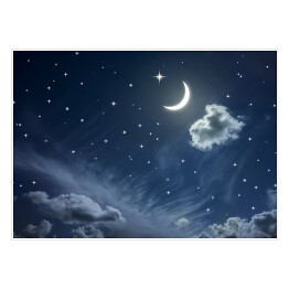 Plakat samoprzylepny Nocne niebo 